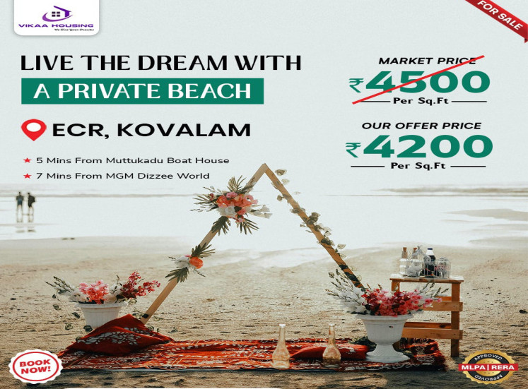  1800 Sq.ft. Residential Plot for Sale in Kovalam, Chennai