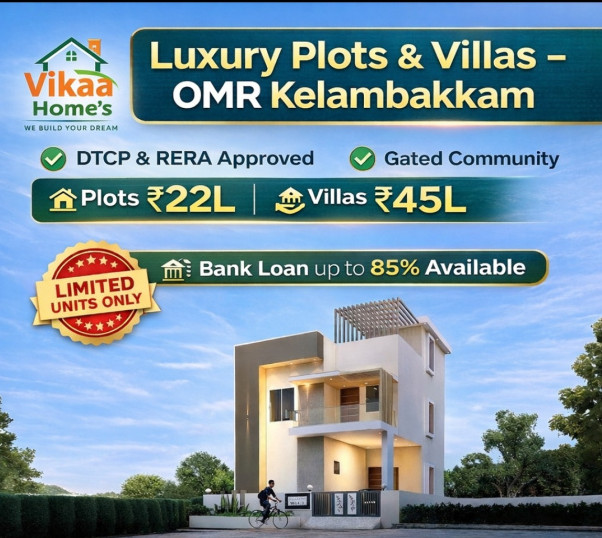  900 Sq.ft. Residential Plot for Sale in Thaiyur, Chennai