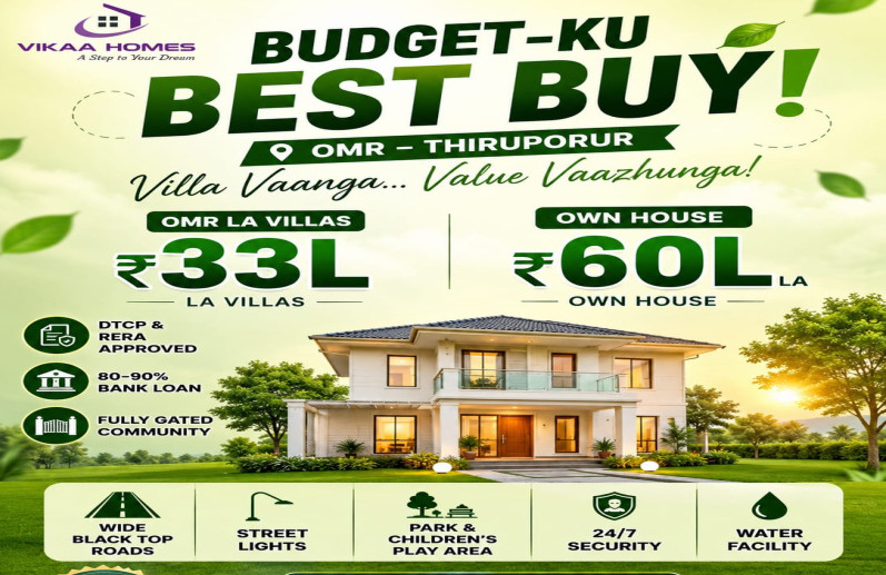  700 Sq.ft. Residential Plot for Sale in Thiruporur, Chennai