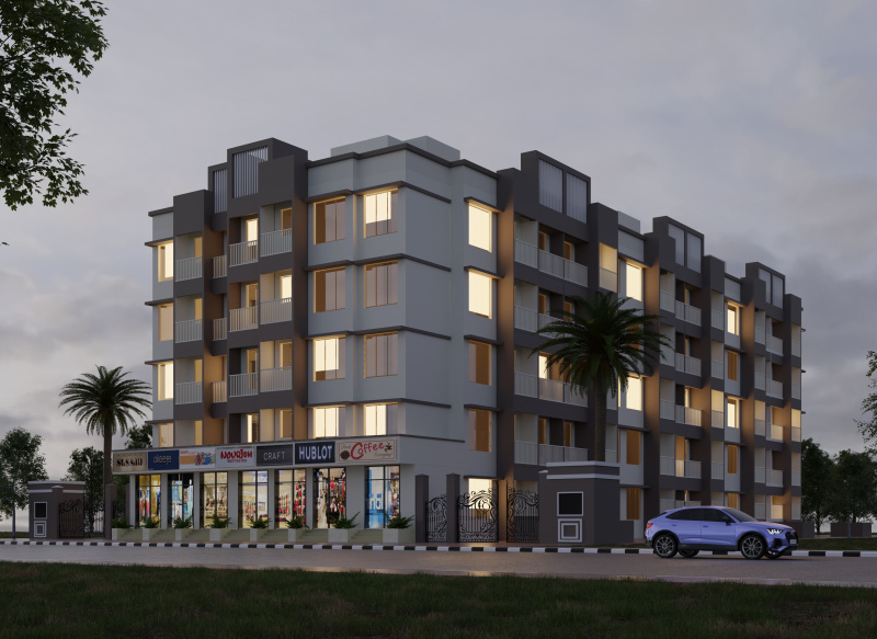 1 BHK Apartment 511 Sq.ft. for Sale in Boisar East, Palghar