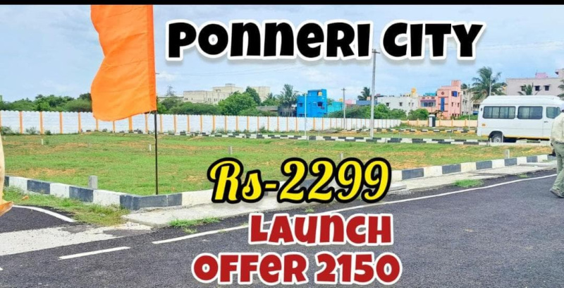  Residential Plot 600 Sq.ft. for Sale in Ponneri, Thiruvallur