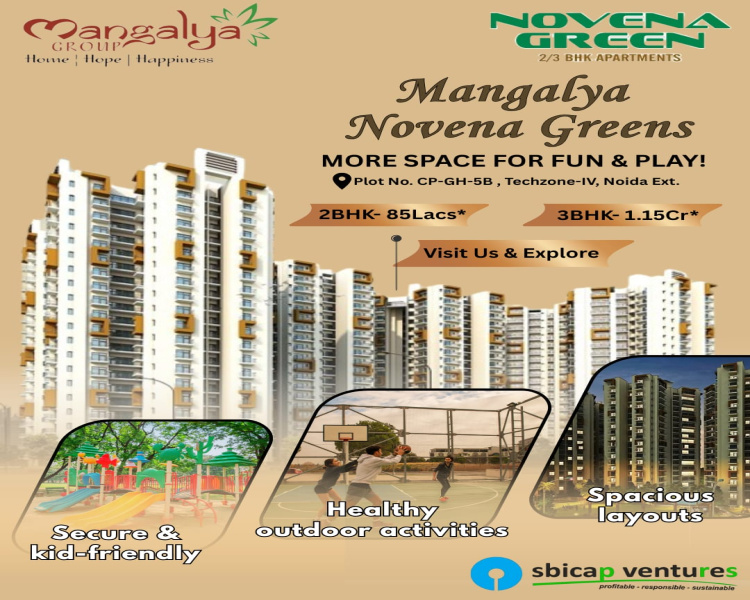 2 BHK Apartment 1115 Sq.ft. for Sale in Techzone 4, Greater Noida