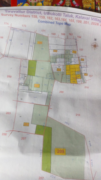  Agricultural Land 10 Ares for Sale in Uthukkottai, Thiruvallur