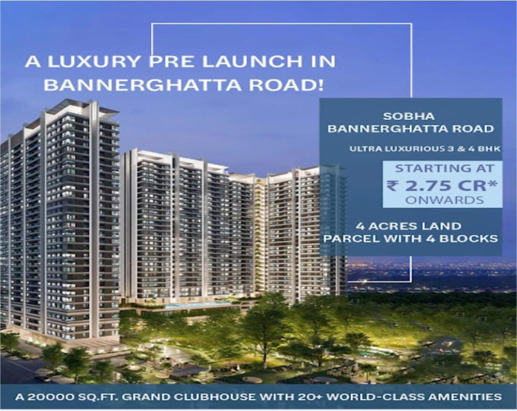 3 BHK Apartment 1600 Sq.ft. for Sale in Akshaya Nagar, Begur Road, Bangalore