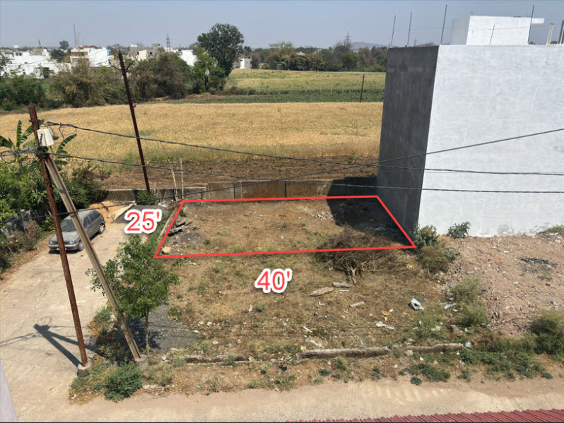  Residential Plot 1000 Sq.ft. for Sale in Badora, Betul