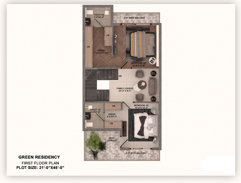 3 BHK 115 Sq.ft. Villa for Sale in Haibatpur Road, Dera Bassi