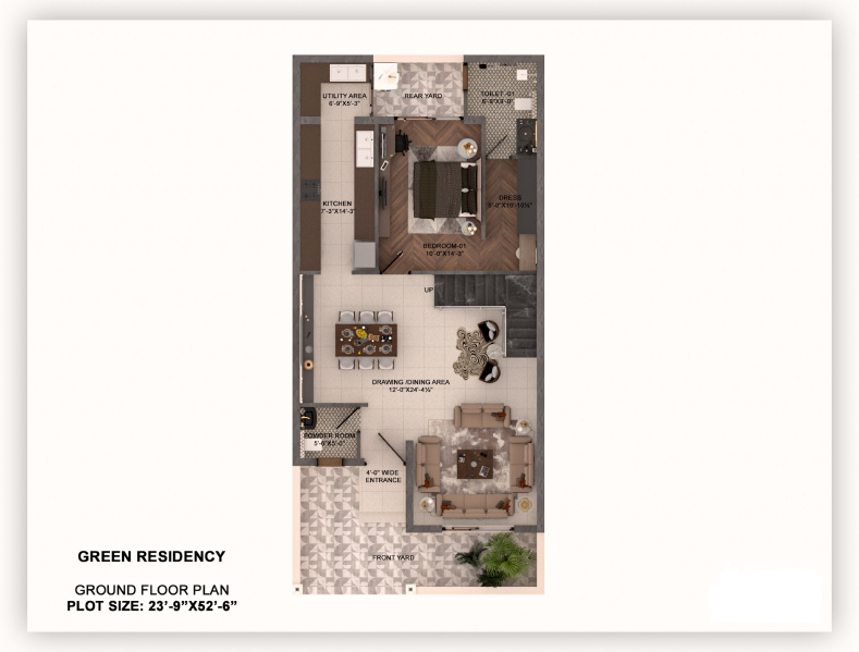 4 BHK 131 Sq.ft. Villa for Sale in Haibatpur Road, Dera Bassi