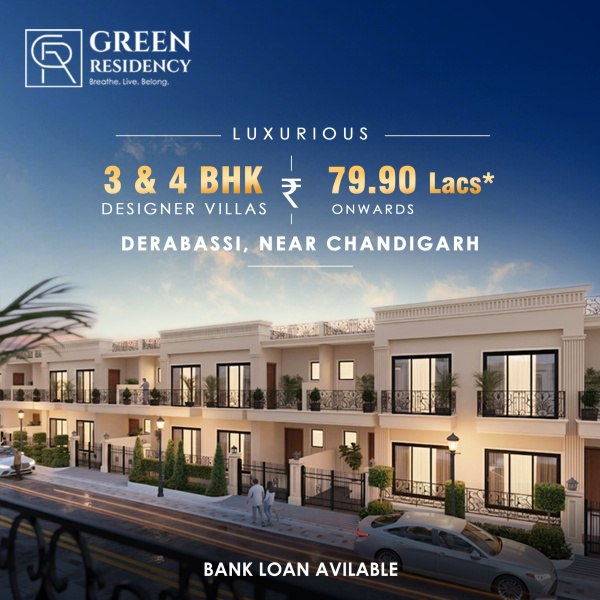 3 BHK 100 Sq.ft. Villa for Sale in Haibatpur Road, Dera Bassi