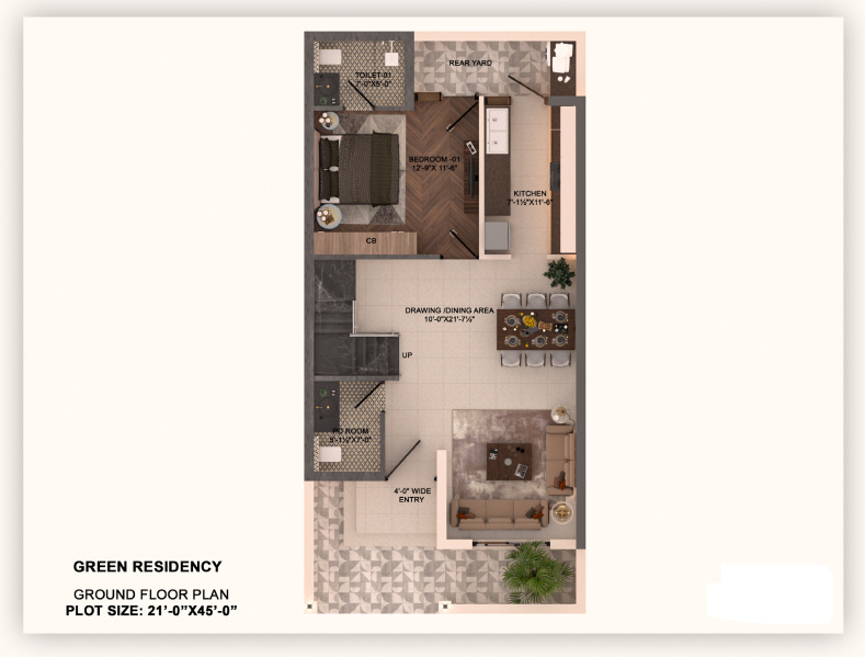 3 BHK 100 Sq.ft. Villa for Sale in Haibatpur Road, Dera Bassi