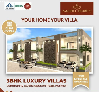 3 BHK House for Sale in Johalapuram Road, Kurnool