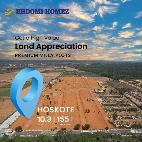  Residential Plot 1200 Sq.ft. for Sale in Hoskote, Bangalore