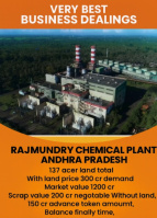  Factory for Sale in Diwancheruvu, Rajahmundry