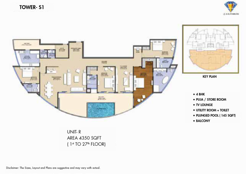 4 BHK Apartment 4350 Sq.ft. for Sale in Yamuna Expressway, Greater Noida