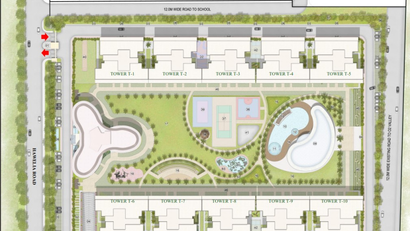 4 BHK Apartment 2194 Sq.ft. for Sale in Noida Bypass Flyover, Ghaziabad