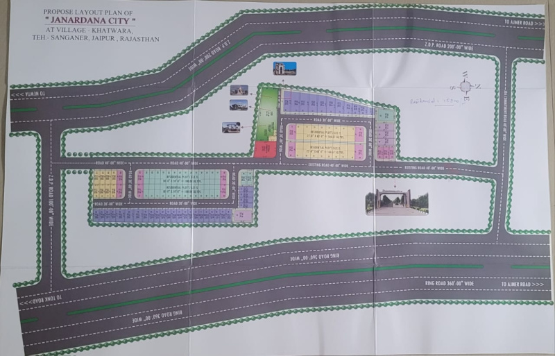  95 Sq. Yards Residential Plot for Sale in Ajmer Road, Jaipur