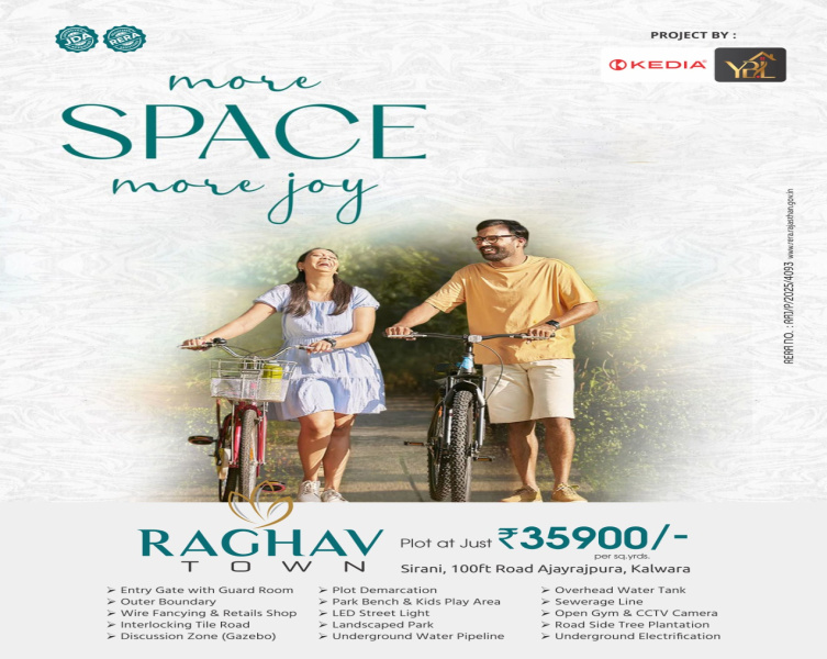  100 Sq. Yards Residential Plot for Sale in Kalwara, Jaipur