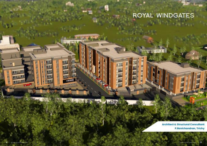 2 BHK Apartment 1241 Sq.ft. for Sale in Cantonment, Tiruchirappalli