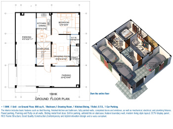 3 BHK Builder Floor for Sale in Sitapur Road, Lucknow