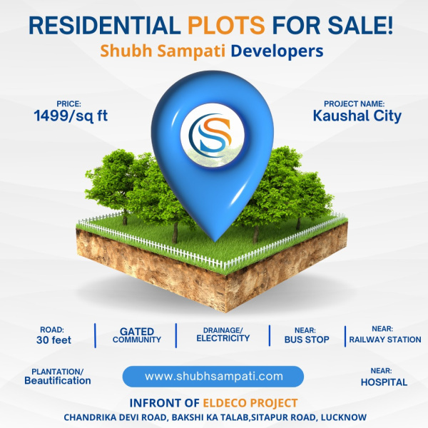  Residential Plot 1500 Sq.ft. for Sale in Bakshi Ka Talab, Lucknow