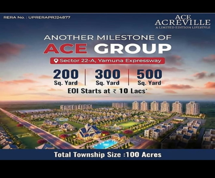  Residential Plot 200 Sq. Yards for Sale in Yamuna Expressway, Greater Noida