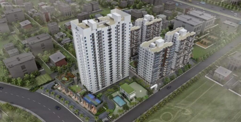 3 BHK Apartment 840 Sq.ft. for Sale in EON Free Zone, Pune, Kharadi, 
