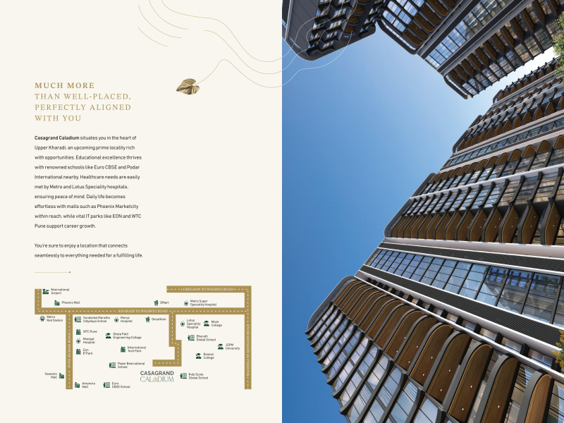 3 BHK 1301 Sq.ft. Apartment for Sale in Wagholi, Pune