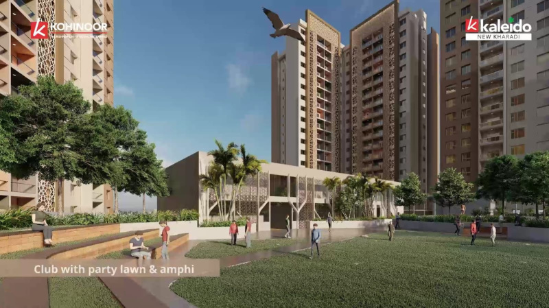 2 BHK 1000 Sq.ft. Apartment for Sale in Kharadi, Pune