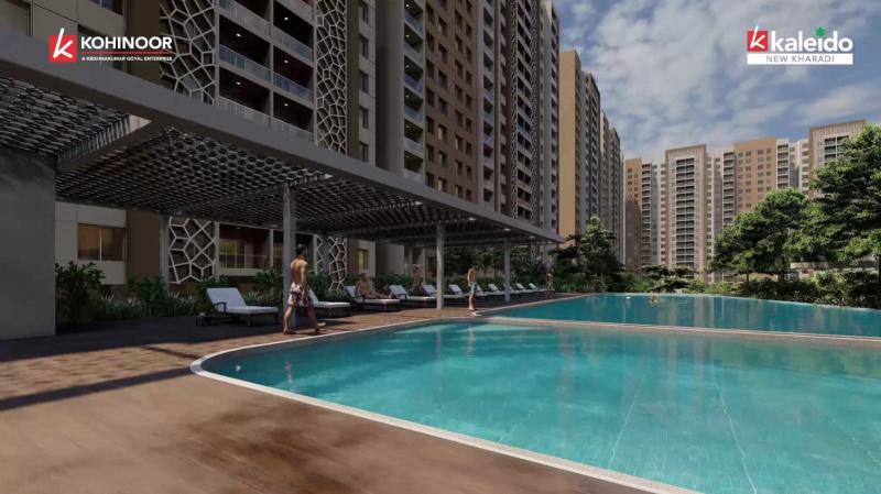 2 BHK 1000 Sq.ft. Apartment for Sale in Kharadi, Pune