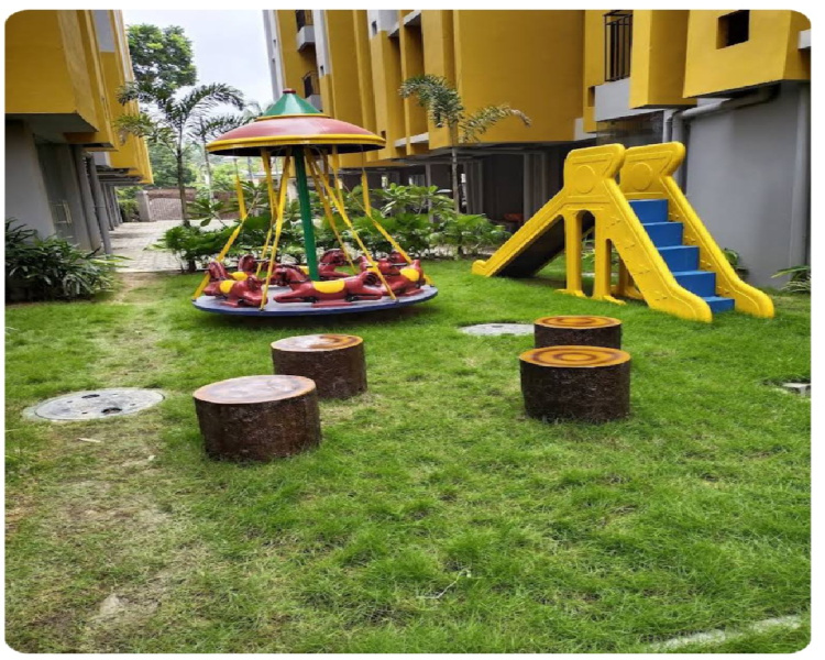 2 BHK Apartment 590 Sq.ft. for Rent in Nabapally, Barasat, Kolkata