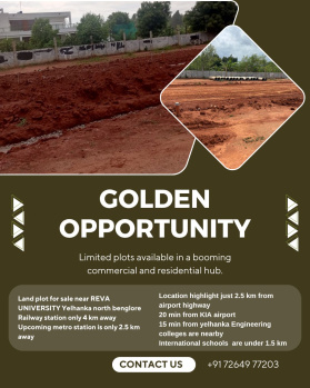  Residential Plot for Sale in Vidhyanagar Cross, Bangalore