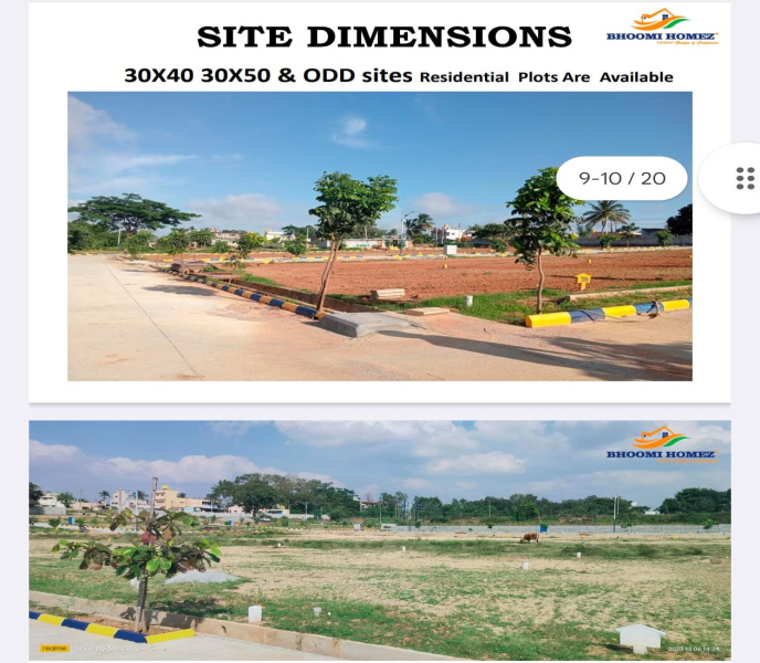  Residential Plot 1200 Sq.ft. for Sale in Hoskote, Bangalore