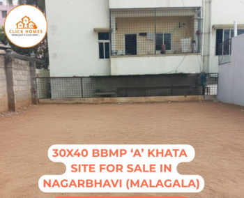  Residential Plot for Sale in Nagarbhavi, Bangalore