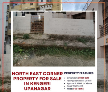 Residential Plot for Sale in Sattellite Town, Kengeri, Bangalore