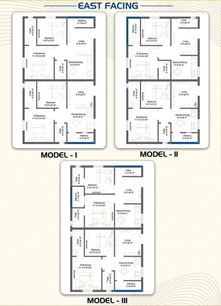 2 BHK Apartment 699 Sq.ft. for Sale in Renigunta, Tirupati