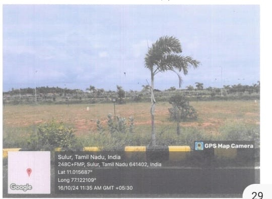  Residential Plot 1305 Sq.ft. for Sale in L&T Bypass, Coimbatore