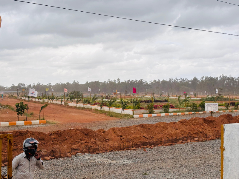  Residential Plot 1200 Sq.ft. for Sale in Hoskote Malur Road, Bangalore