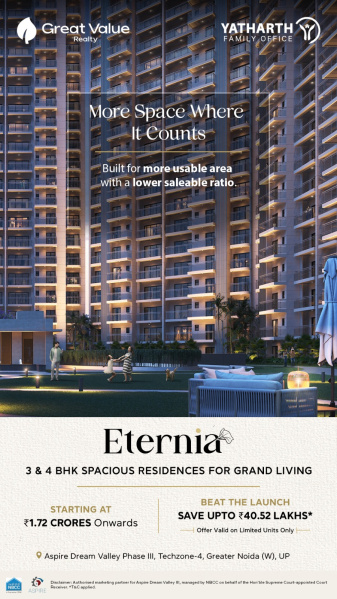2 BHK Apartment 2239 Sq.ft. for Sale in Techzone 4, Greater Noida