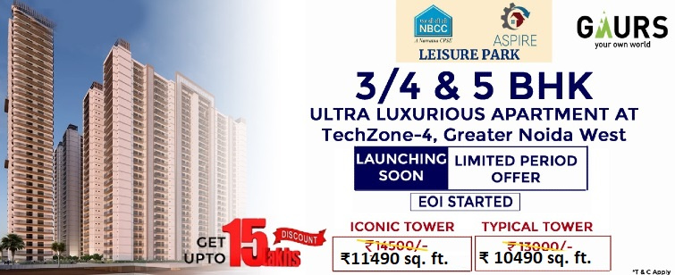 3 BHK Apartment 2772 Sq.ft. for Sale in Techzone 4, Greater Noida