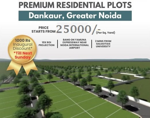  Residential Plot 100 Sq. Yards for Sale in Dankaur, Gautam Buddha Nagar