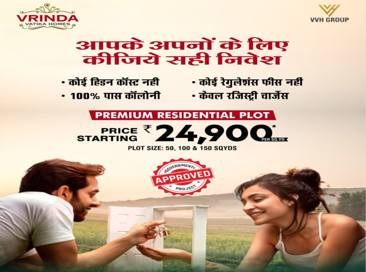  100 Sq.ft. Residential Plot for Sale in Barsana, Mathura