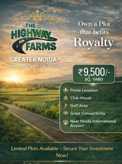 1 BHK 1008 Sq.ft. Farm House for Sale in Sector 25 Greater Noida