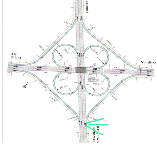  Residential Plot 605 Sq. Yards for Sale in Landran Banur Road, Mohali