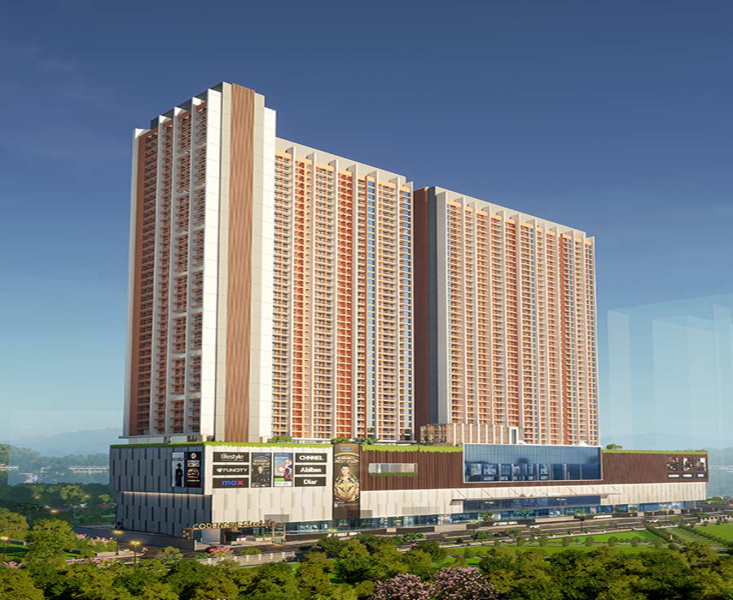 1 RK Apartment 388 Sq.ft. for Sale in Vinay Nagar, Mira Road East, Mumbai