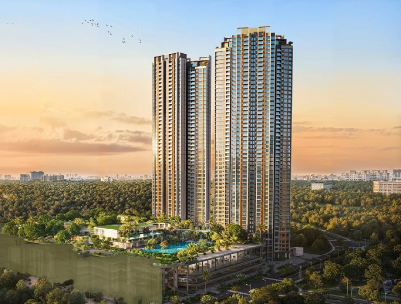 3 BHK 1139 Sq.ft. Apartment for Sale in Kolshet Road, Thane