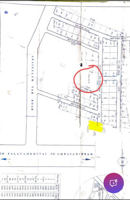  Residential Plot 10 Cent for Sale in Palayamkottai, Tirunelveli