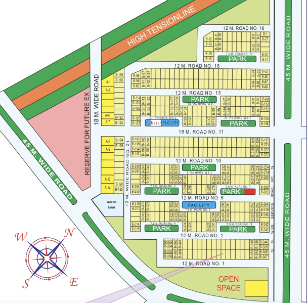  Residential Plot 200 Sq. Meter for Sale in Tronica City, Ghaziabad