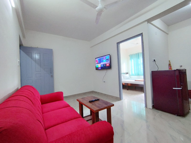 1 BHK Apartment 600 Sq.ft. for Rent in Varsova Layout, Cv Raman Nagar, Bangalore