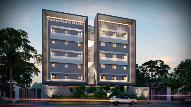 2 BHK Apartment 1240 Sq.ft. for Sale in Srirangavaram, Medchal