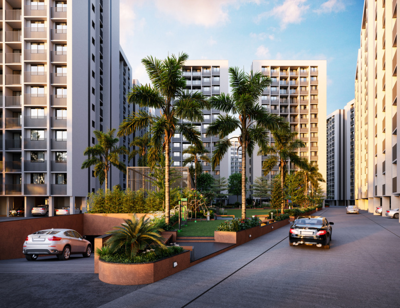 3 BHK 1615 Sq.ft. Apartment for Rent in South Bopal, Ahmedabad