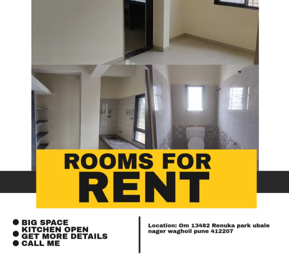 1 RK 250 Sq.ft. Apartment for Rent in Ubale Nagar, Wagholi, Pune